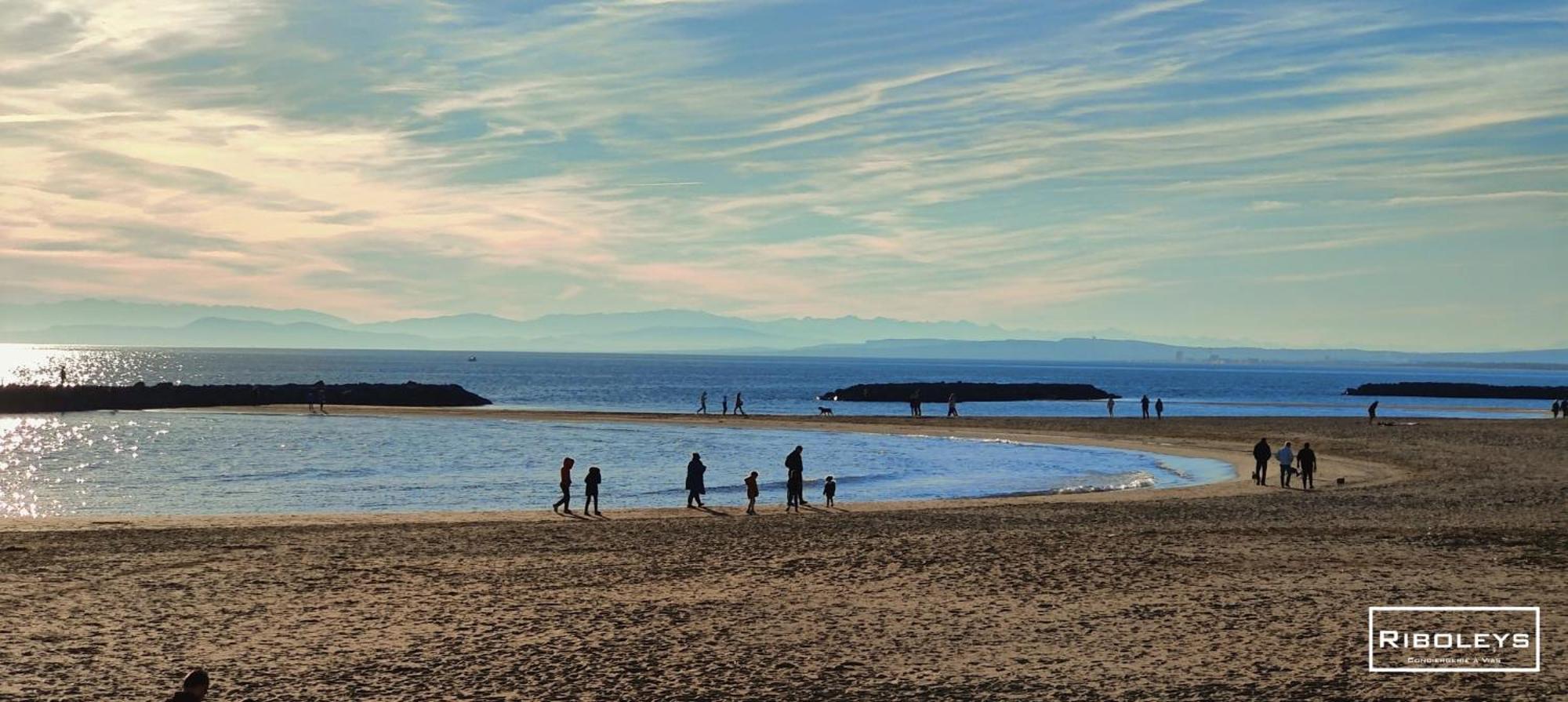 Vias-Plage - Superbe T1 A 100M De La Plage Exteriör bild